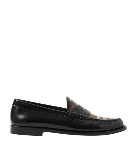 gblack burberry womens loafers|burberry women's flats.